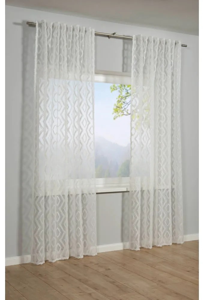 Бяла завеса 140x245 cm Diamant Scherli – Sehlbach