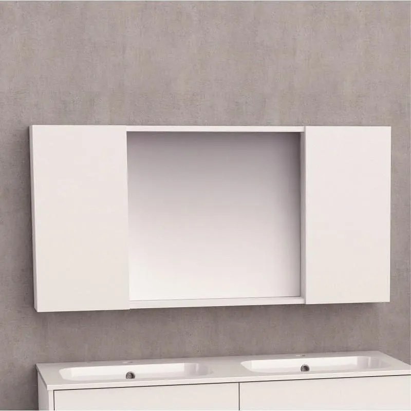 Огледален PVC шкаф ICMC 6014-120, 120x14x60см