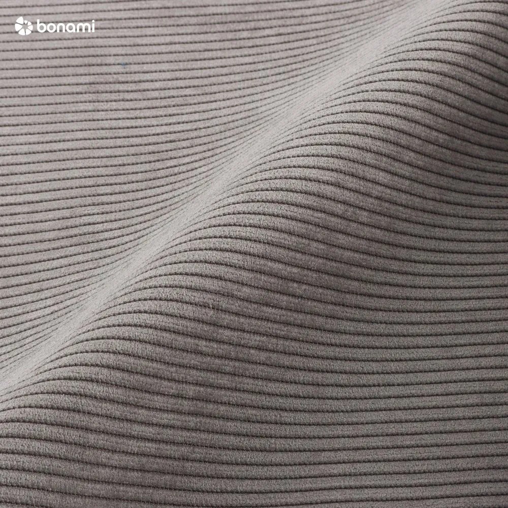 Сиви тапицирани люлеещи се трапезни столове в комплект 2 бр. Ridge Kink Rib – Zuiver