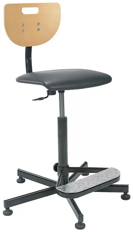 офис стол Werek Seat Plus Foot Base (еко кожа)