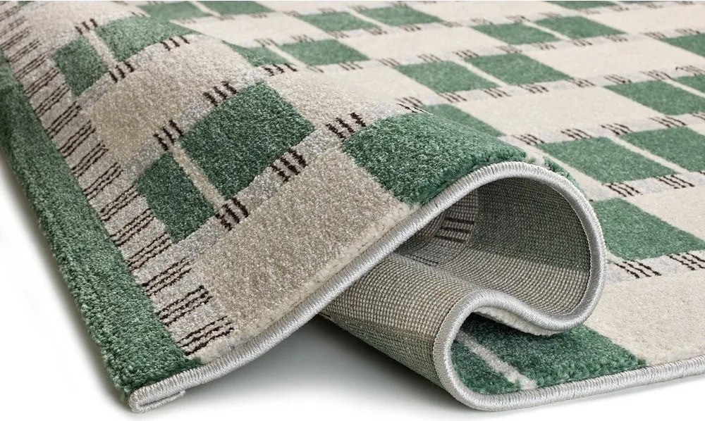 Зелен/бежов килим 200x290 cm Astra – Universal
