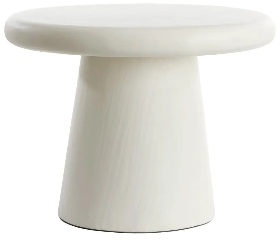 Бяла кръгла масичка за кафе ø 60 cm Kulona – Light & Living