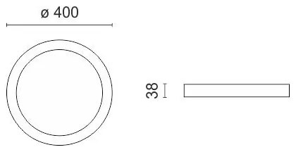 Лампа за таван LED 36W 5260