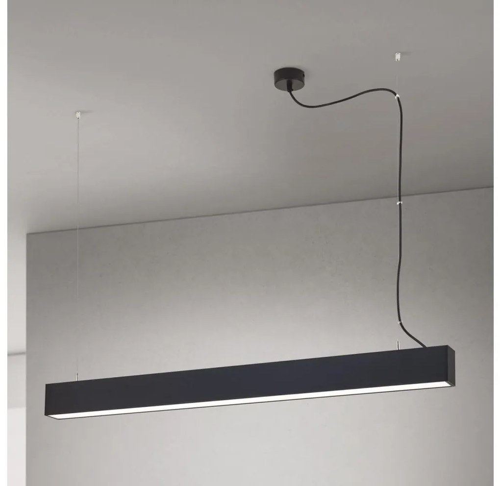 Orion - LED таванно/висящо осветително тяло 2в1 PALKKI LED/38W/230V 3000/4000/5000K черно