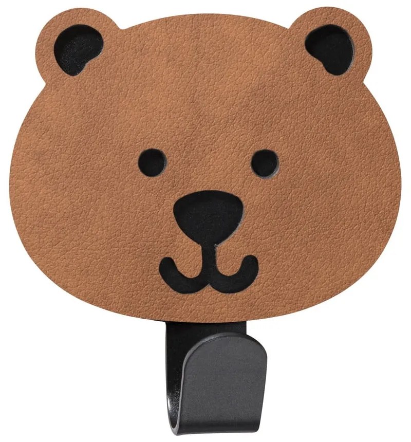 Кафява стоманена кука без пробиване Bear Nupo – LIND DNA