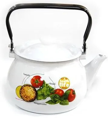 Емайлиран чайник 2,5л "МОЦАРЕЛА" (I2710/2) H