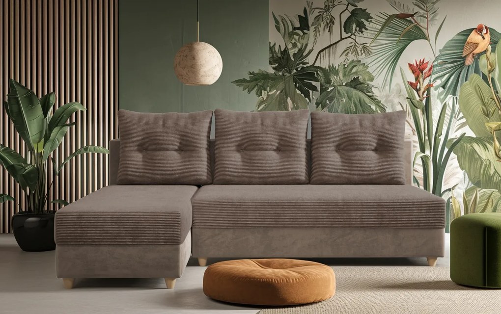 Разтегателен ъглов диван Монтен