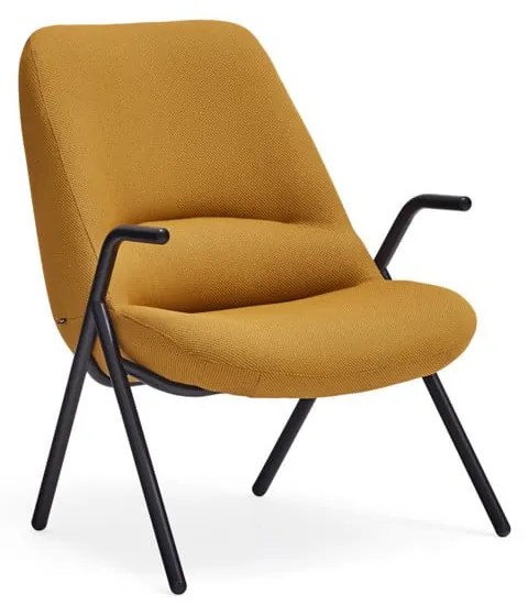 Жълт фотьойл , височина 90 cm Dins - Teulat