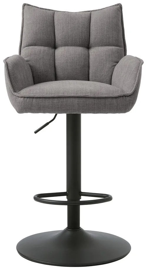 Сиви бар столове в комплект от с регулируема височина 2 бр. Marilla – Unique Furniture