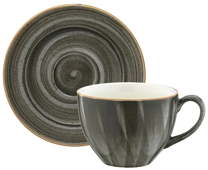 Bonna - Space - Чашка с чинийка 230ml (ASC RIT 01CFT)