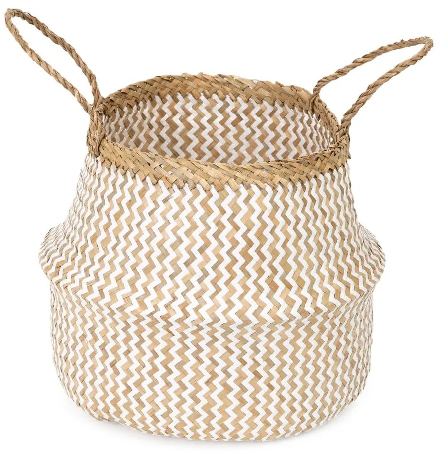 Кошница за съхранение от светла морска трева , ⌀ 35 cm Zic Zac - Compactor