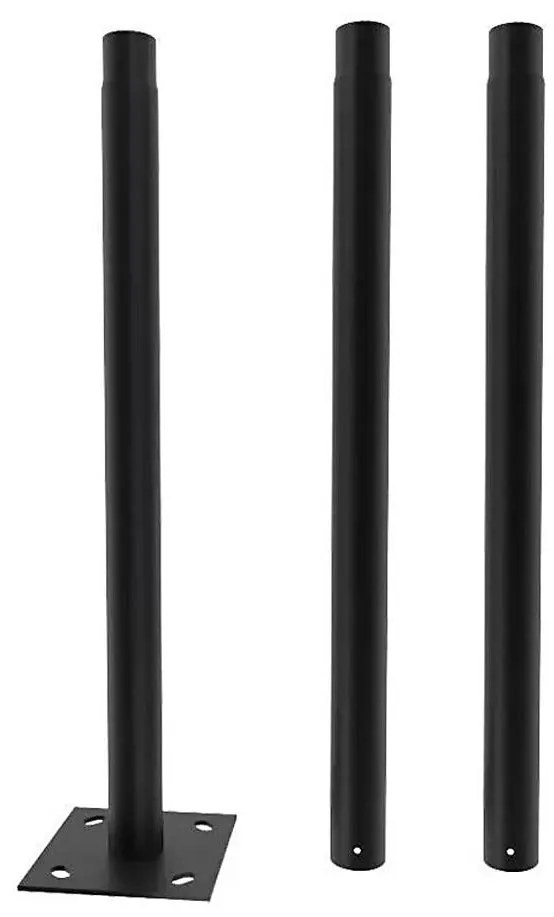 Метална тръба със стойка за соларно осветление 3 м