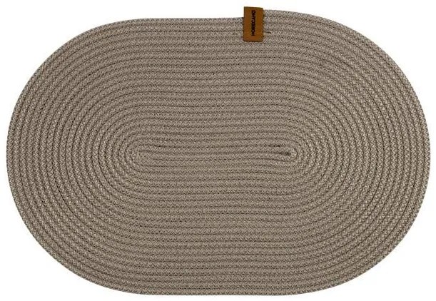 Horecano - Плетена подложка за хранене овал 32x44см лате (HC-24717) (YUV.109-L)