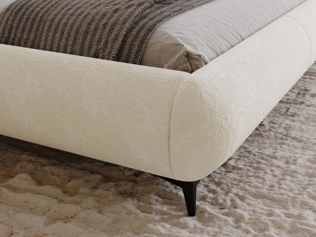 Тапицирано легло Мое-антрацит-180 x 200