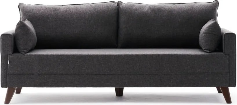 Антрацитен диван 208 cm Bella – Balcab Home