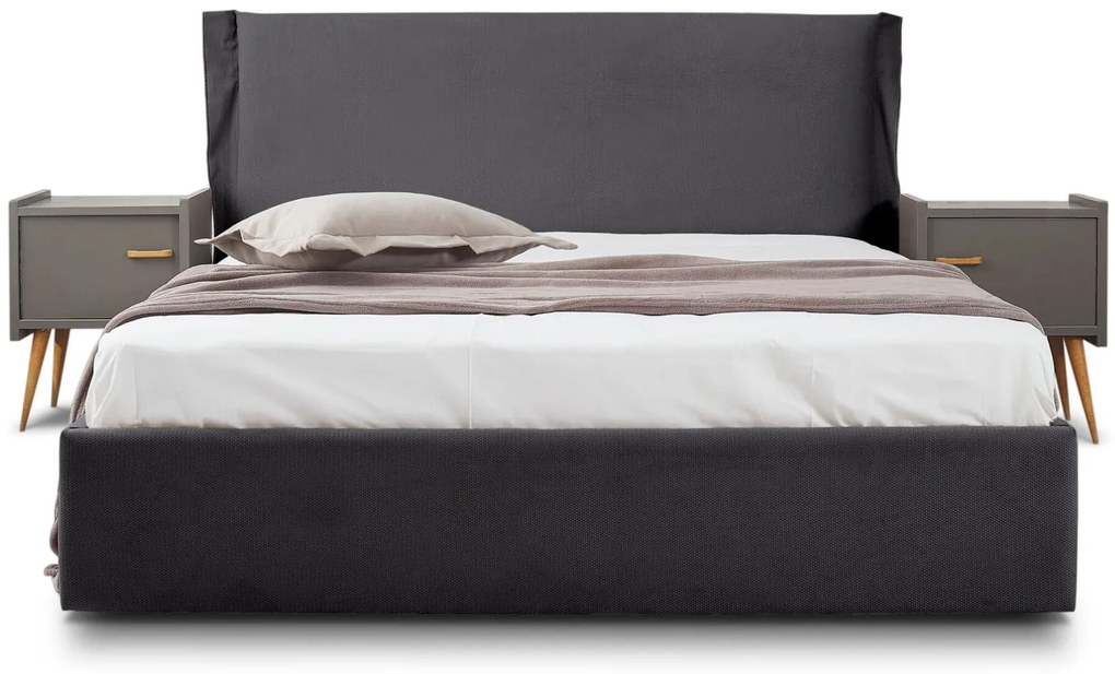 Тапицирано легло Paris-Anthraki-150 x 200-Με μηχανισμό ανύψωσης