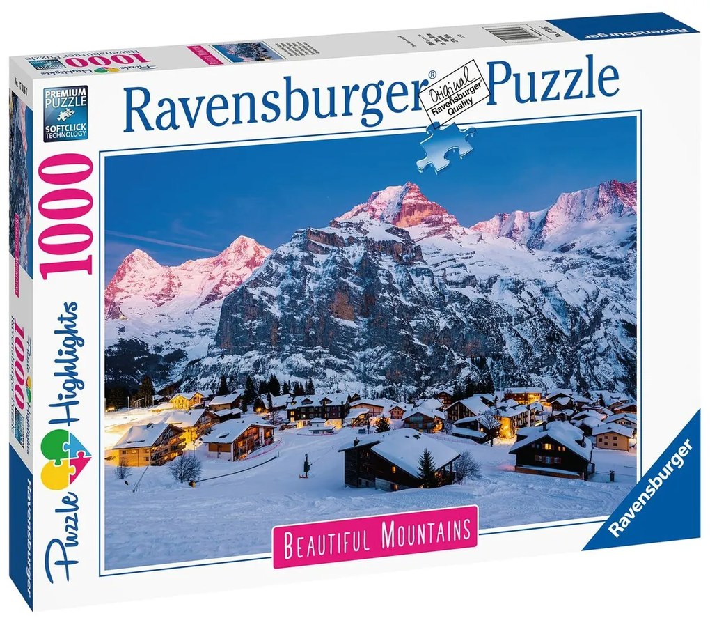 Пъзел Ravensburger 17316 The Bernese Oberland - Switzerland 1000 Части