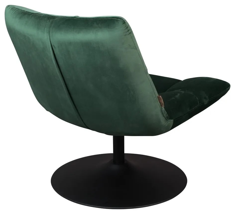 Фотьойл от зелено кадифе Bar - Dutchbone