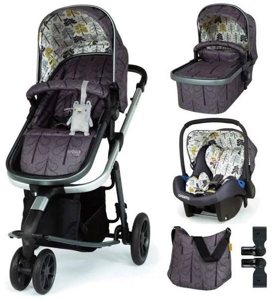 Комбинирана бебешка количка 3в1 Giggle 3 Fika Forest Cosatto