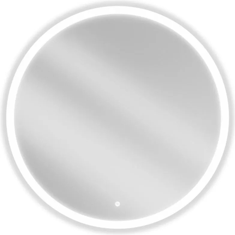 Mexen Oro подсветено кръгло огледало за баня, 90 см, LED 6000K, против