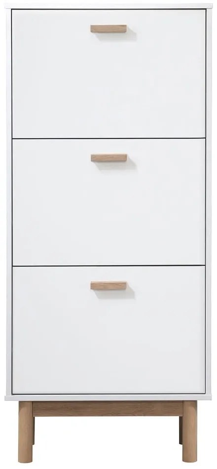 Бяла накланяща се стойка за обувки Melanie – Støraa