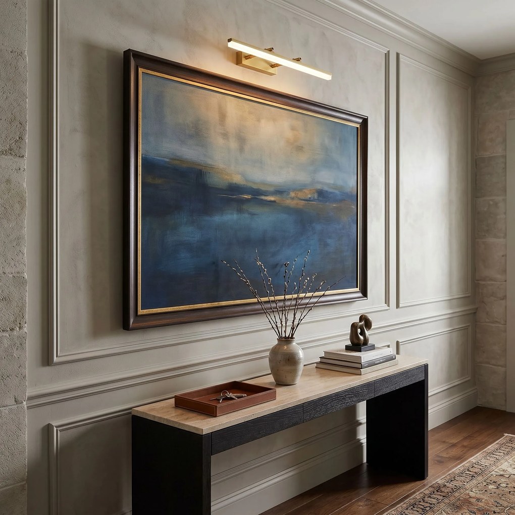 LED аплик за баня APP1876-1W 60cm BRUSH GOLD