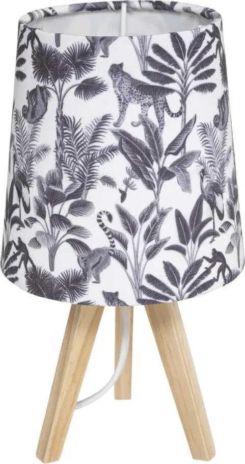 Atmosphera - Настолна лампа JUNGLE 1xE14/25W/230V от борова дървесина