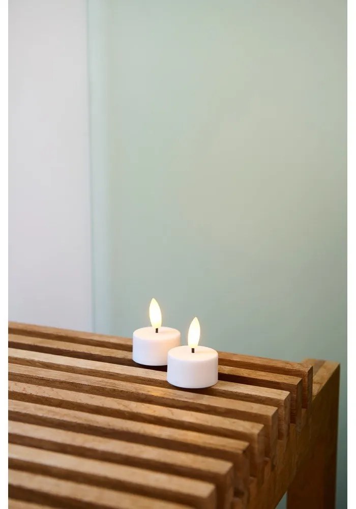 LED свещи в комплект от 2 бр. (височина 2 cm) Sille Rechargeable – Sirius