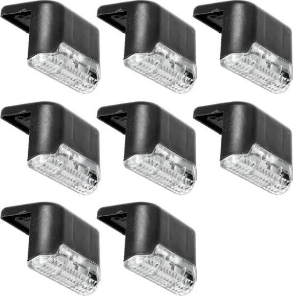 КОМПЛЕКТ 8x LED соларни стълбищни лампи LED/0,06W/1,2V 3000K IP44 600mAh