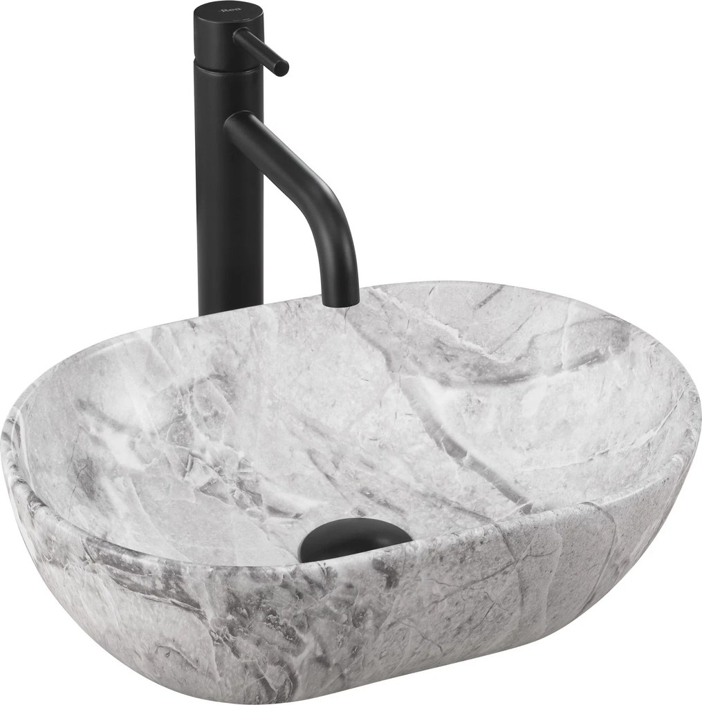 Умивалник за плот Rea AMELIA MINI STONE MATT