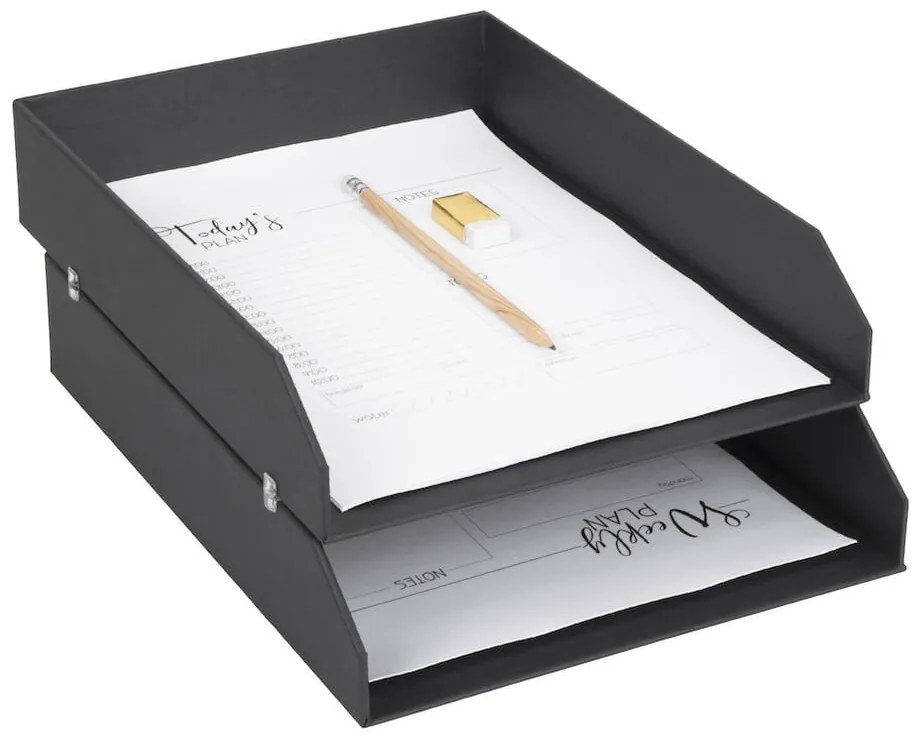 Картонени органайзери за документи в комплект от 2 броя Hakan - Bigso Box of Sweden