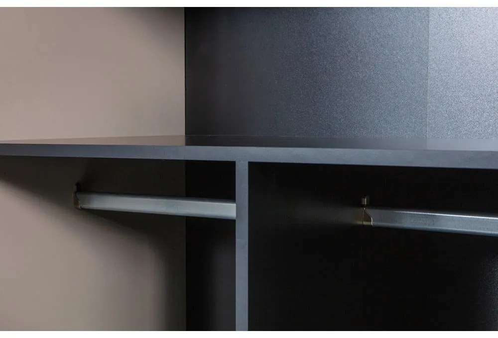 Кремав модулен гардероб от борова дървесина 250x200 cm Daily – vtwonen