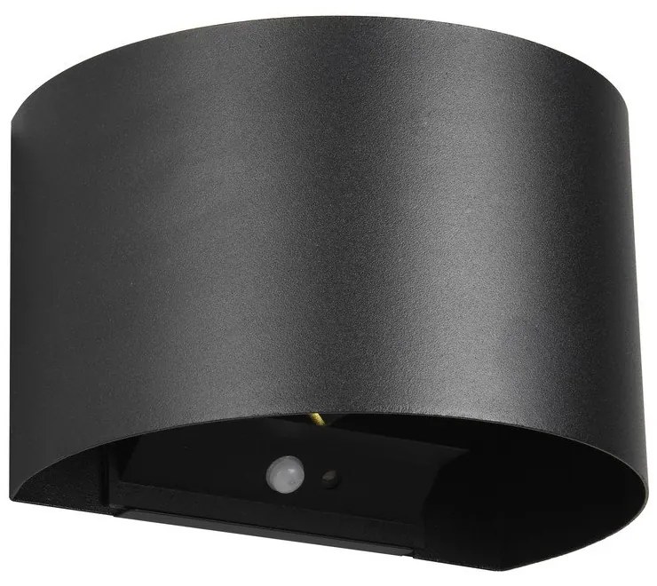 LED стенно външно осветително тяло със сензор за движение (височина 10 cm) Talent – Reality