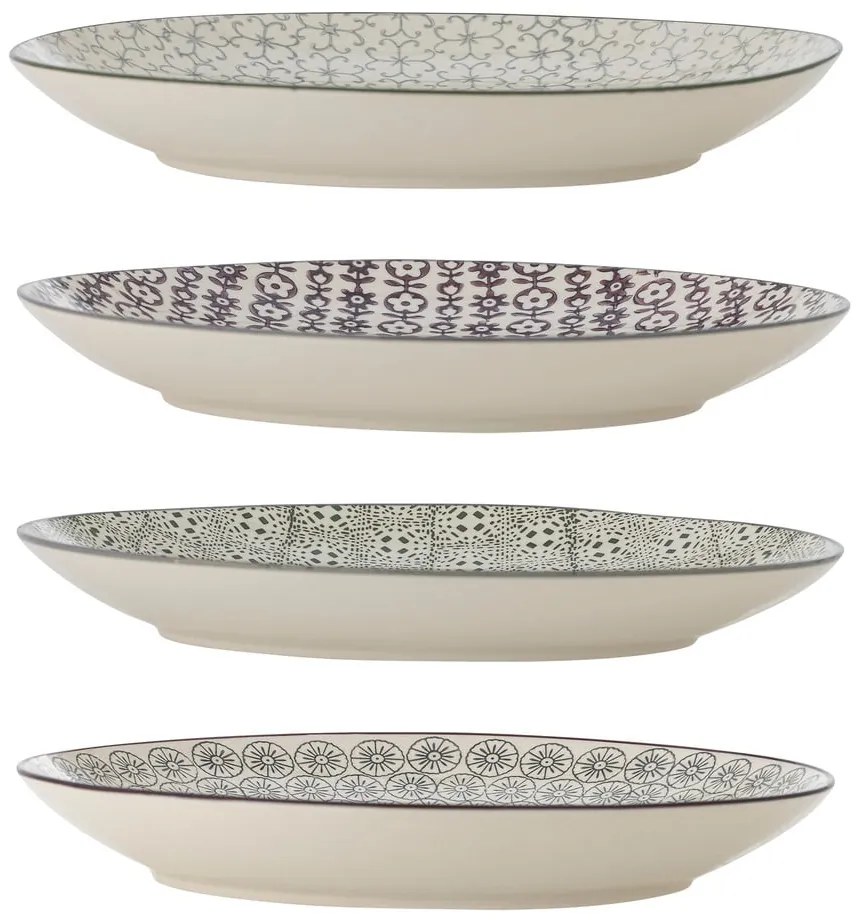 Комплект от 4 керамични чинии, ø 25 cm Karine - Bloomingville