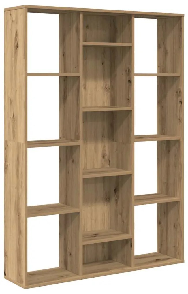 855843 vidaXL Разделител за стая/кабинет за книги Artisan Oak 100x24x140 cm