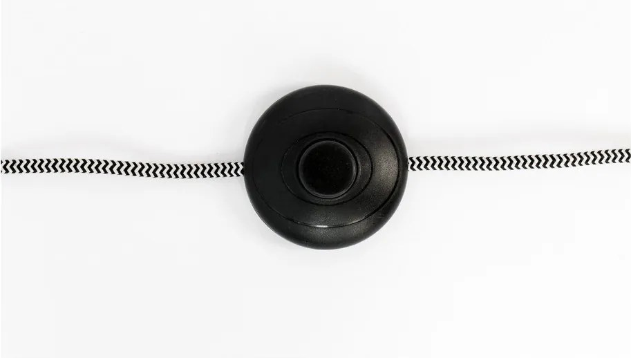 Черна подова лампа Tokio - White Label