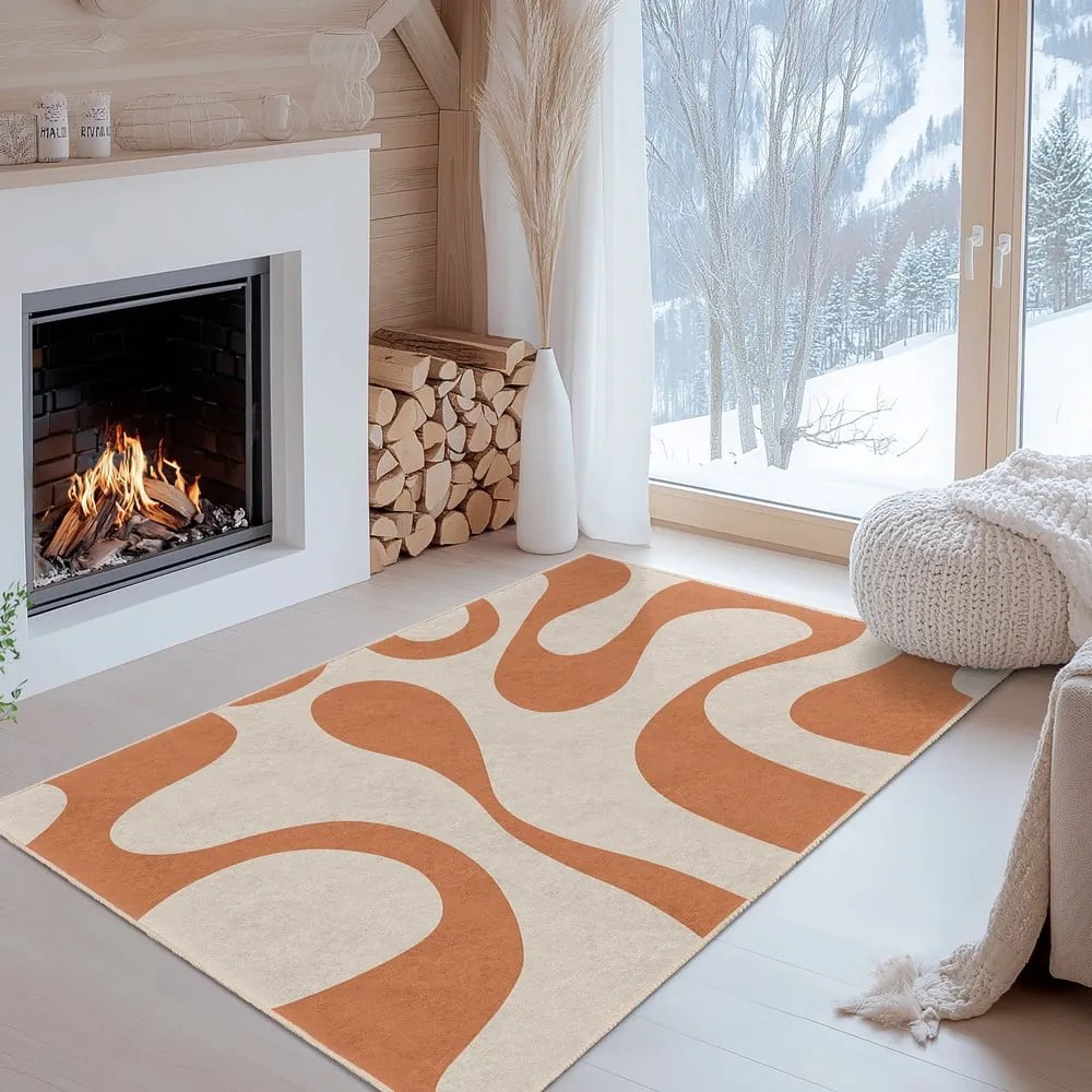 Оранжева пътека подходяща за пране 80x200 cm Caramel Latte – Mila Home