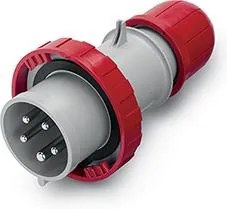 Scame Промишлен щепсел 3P+N+Е 16A IP66/67/69 серия Optima  - 218.1637