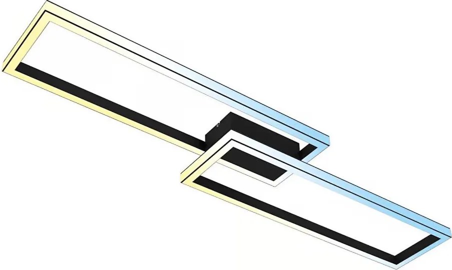 Briloner 3761015 - LED таванен плафон с димер LED/45W/230V 2700-6500K+ДУ черен