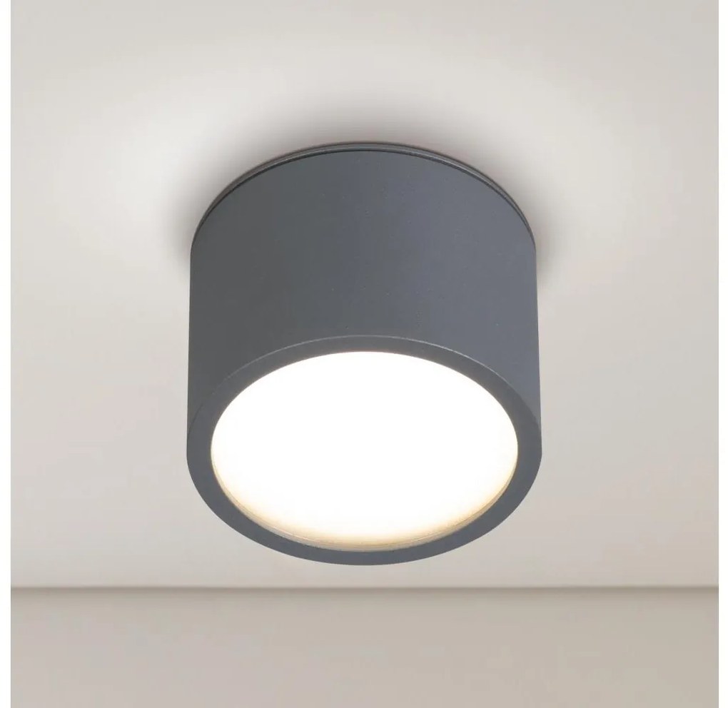 Brilagi - LED Точково осветително тяло за баня SMOOTH 1xGX53/15W/230V антрацит IP65