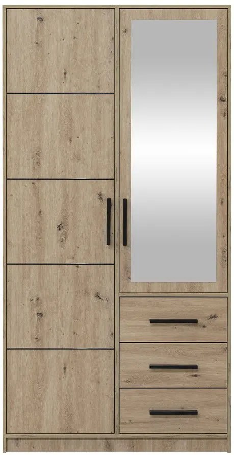 Гардероб Kos 2D 2 врати