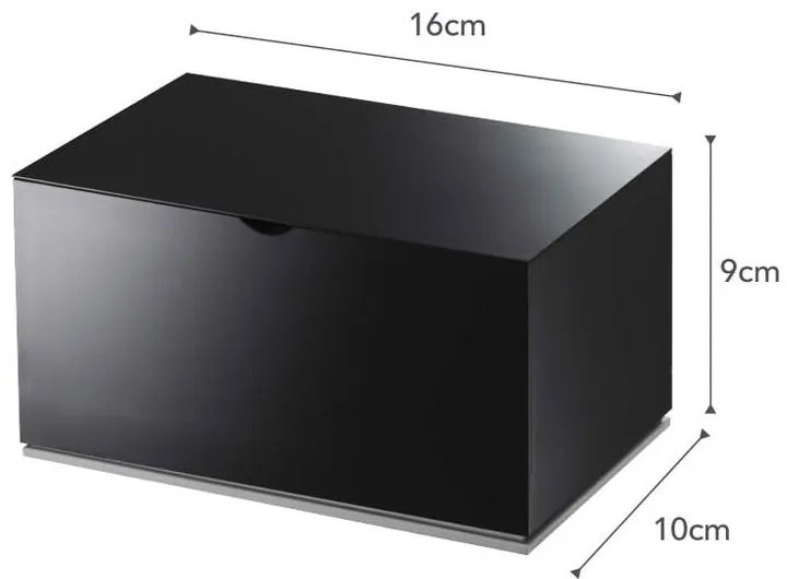 Черна кутия за баня Veil - YAMAZAKI