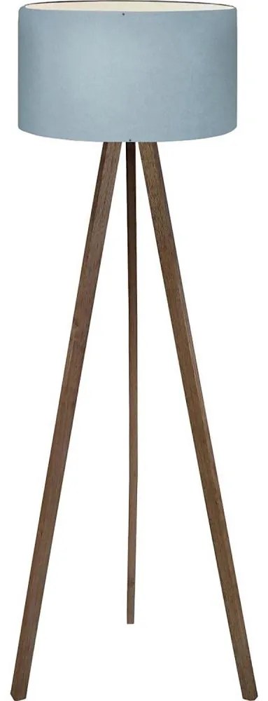 Подова лампа AYD 1xE27/40W/230V кафява/синя