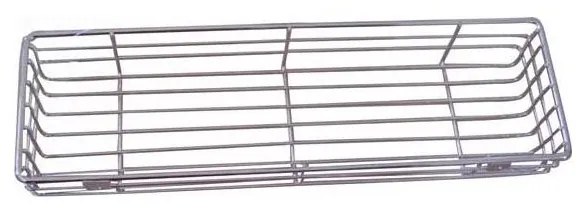 Стена за душ 12x40 см, хром с блясък