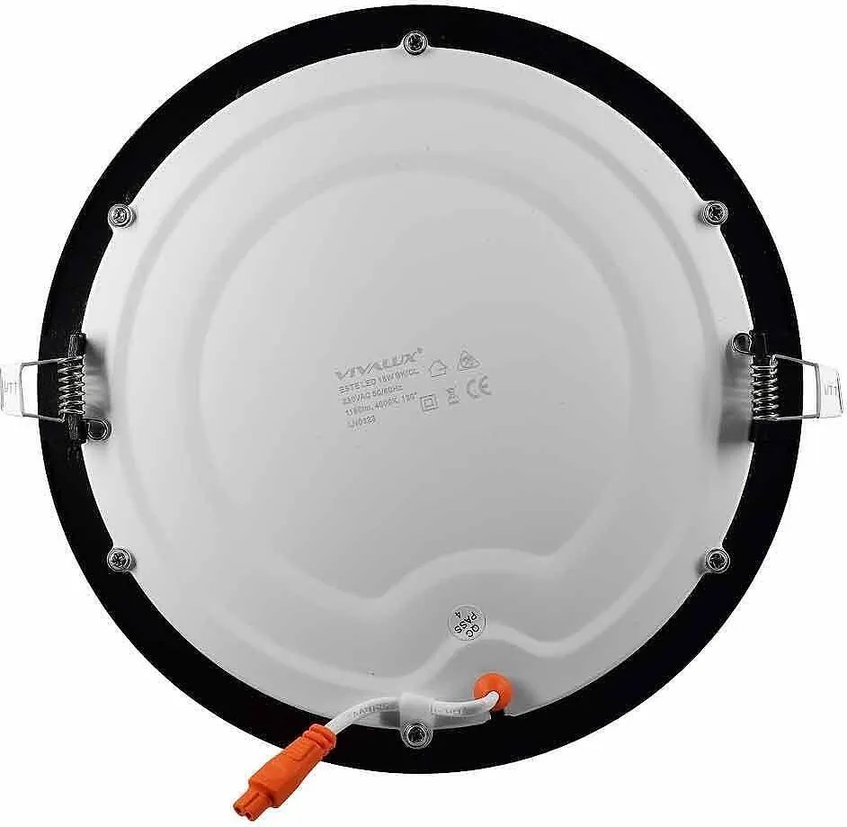 LED панел ESTE, черен, 18W, 4000K