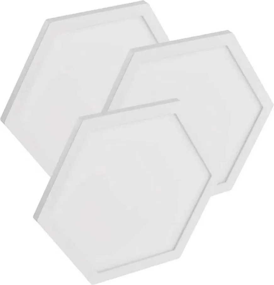 Разширителен комплект 3x RGBIC димируеми LED панели 1,8W/230V Wi-Fi Tuya