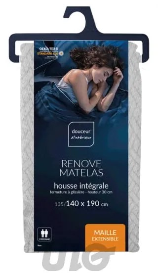 Протектор за матрак 140x190 cm Rena – douceur d'intérieur