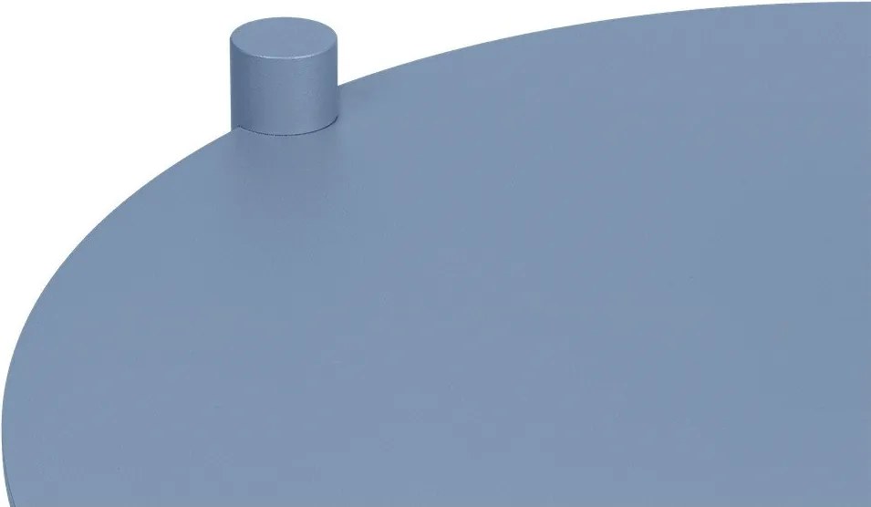 Стоманена кръгла странична масичка 41x40 cm Ande – noo.ma