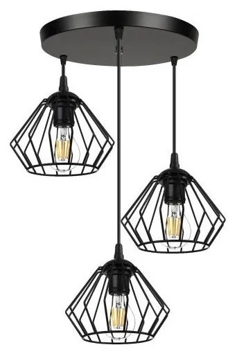 Висящ полилей CEED 3xE27/60W/230V