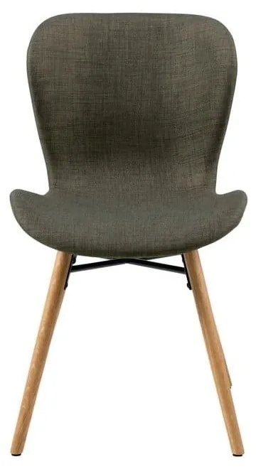 Зелени тапицирани трапезни столове в комплект 2 бр. Batilda – Actona